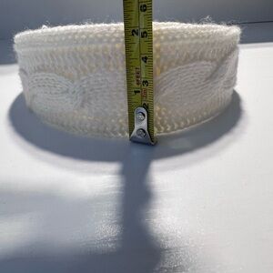2/$20 White Knit Headband